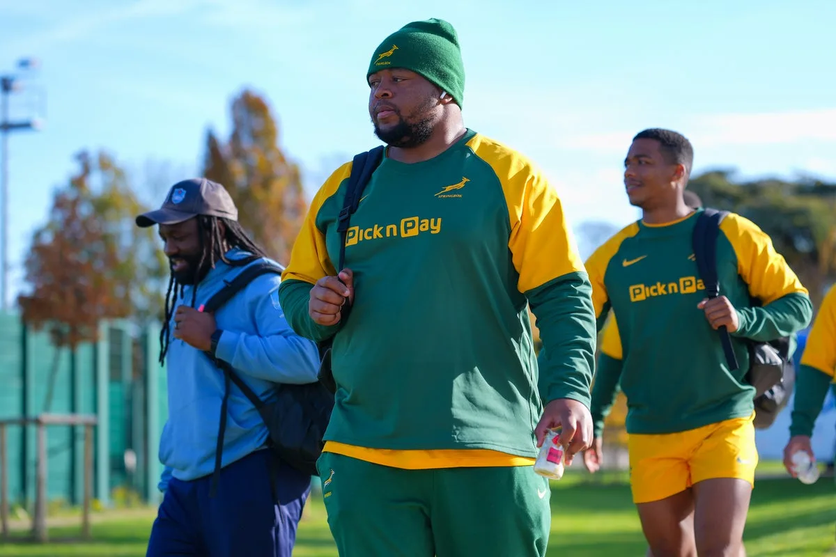 Springbok Prop Ntlabakanye Banned, Misses 2027 World Cup