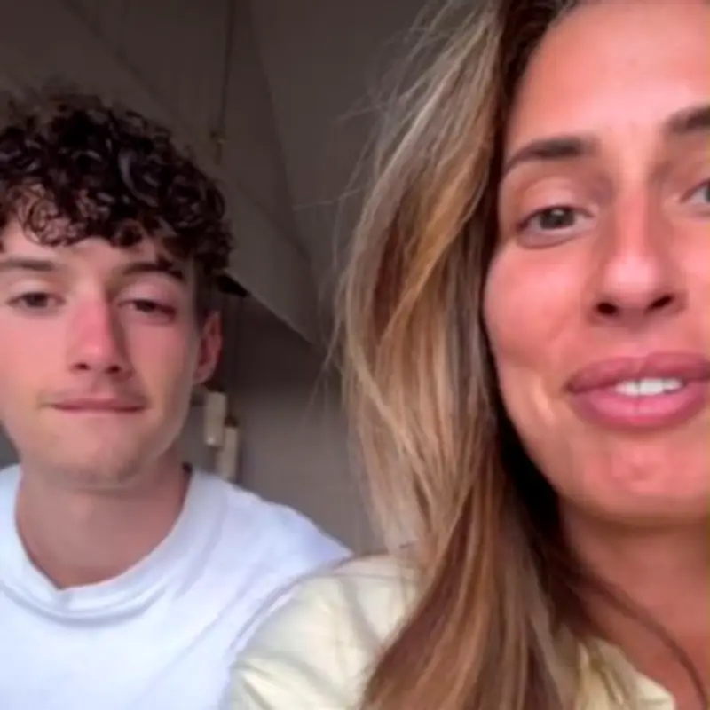Stacey Solomon Fans Spot Her 'Twin' After Teen Son's Braces Removed