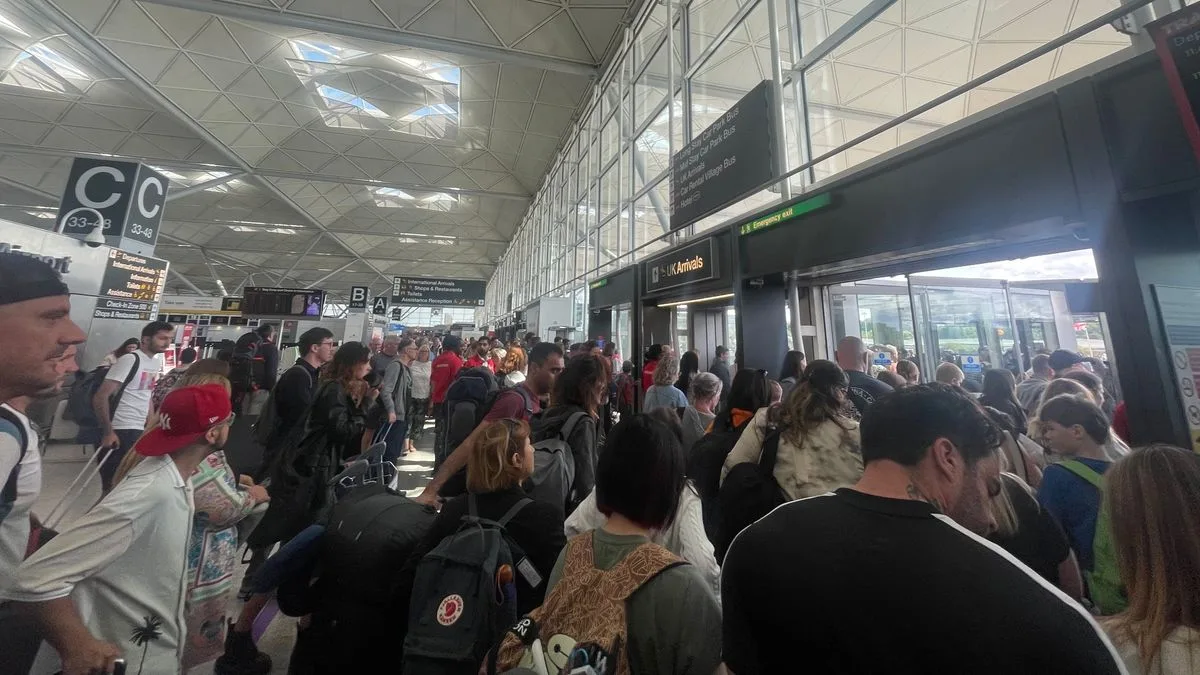 Stansted Airport Evacuated After Fire Alarm Causes Chaos