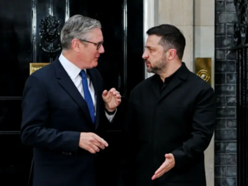Starmer and Zelensky Share Warm Moment at G7 Summit