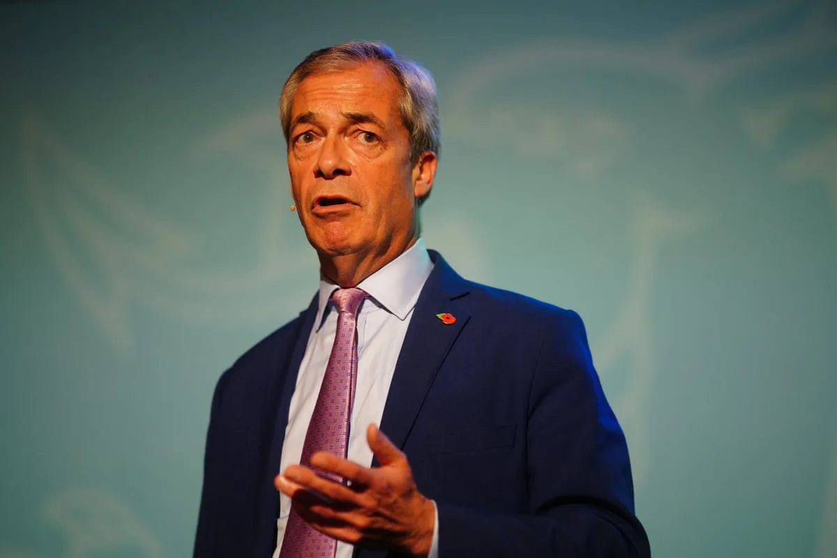 Farage Says He Will Forego Musk Donations to Defend Reform UK Principles