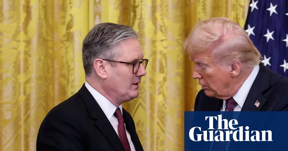 Starmer Meets Trump as Gaza Overshadows Steel Tariff Talks