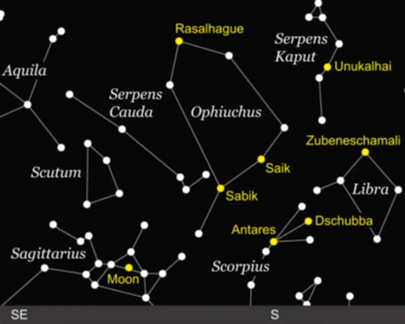 Starwatch: Ophiuchus the Serpent Bearer Straddles the Celestial Equator