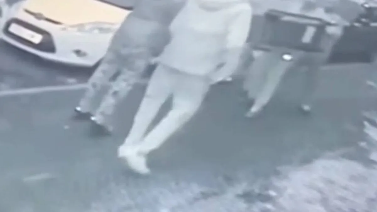 Stoke-on-Trent Street Brawl Captured on CCTV, Wheelie Bin Used as Weapon