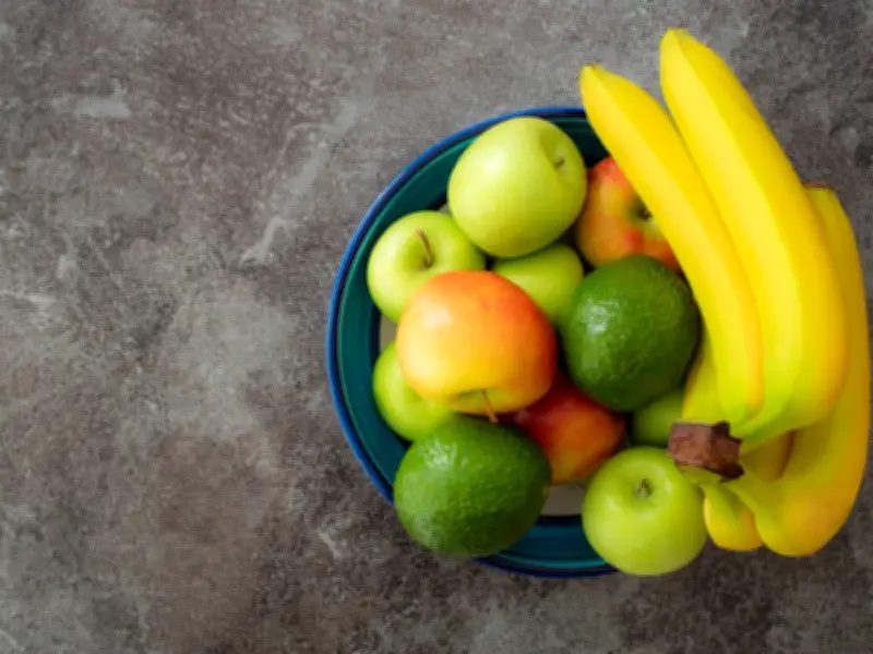 Store Bananas on a Hook Away from Other Fruit for 3-Week Freshness