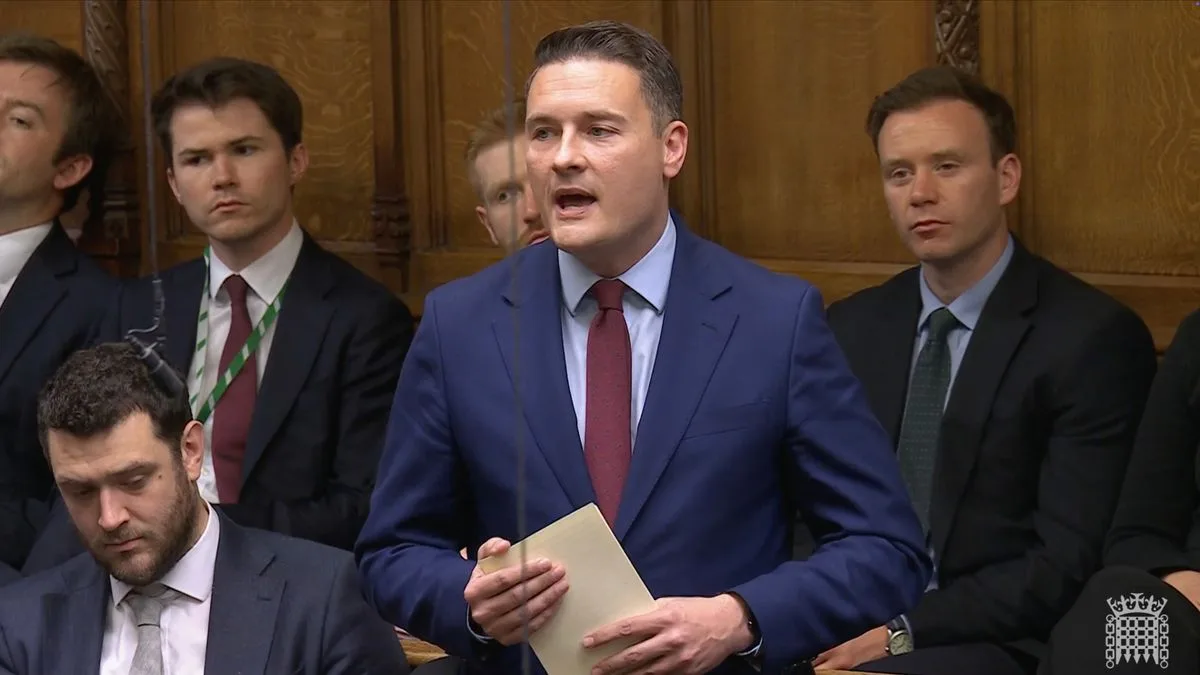 Streeting Warns Labour Risks Handing No10 to Reform
