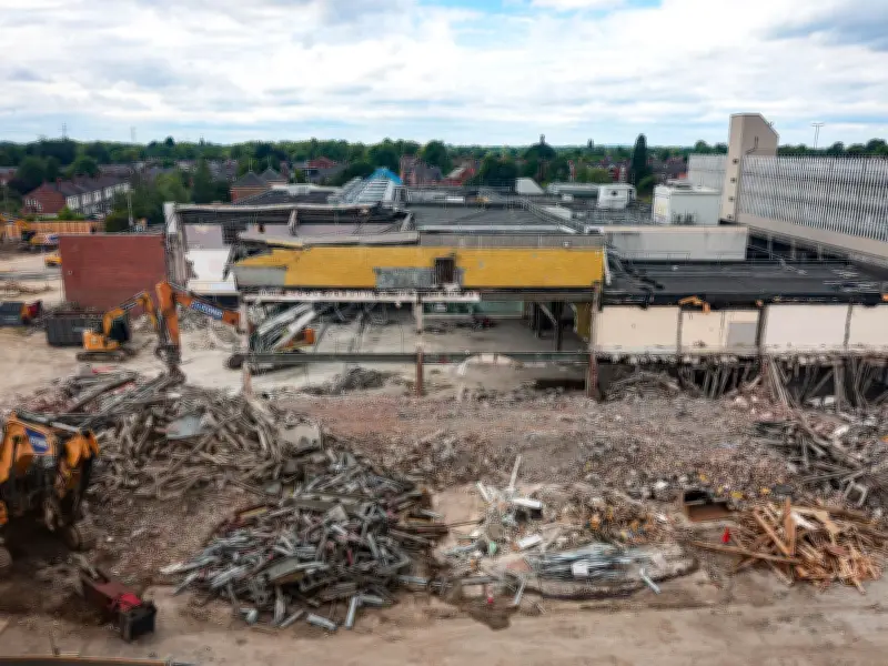 Stretford Mall Demolition Makes Way for Hundreds of New Homes