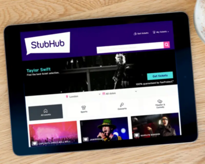 StubHub UK Fined £889,200 Over Hidden Ticket Fees, Ordered to Refund £590,000
