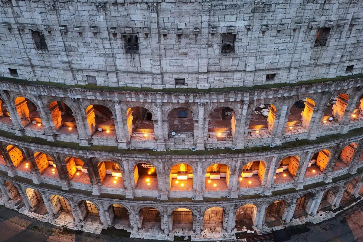 Stunning Aerial Photos Show Rome’s Colosseum and Forum in New Light