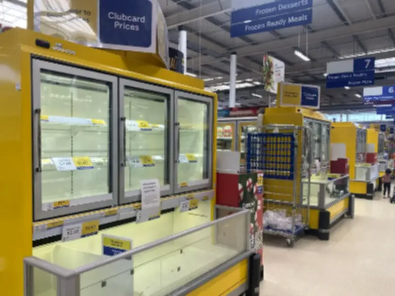 Supermarket Fridges Fail Amid UK Extreme Heatwave, Shelves Empty