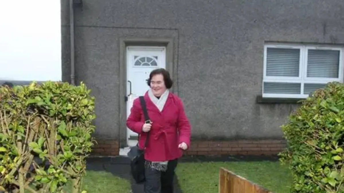 Susan Boyle Leaves Childhood Home for New Council Area