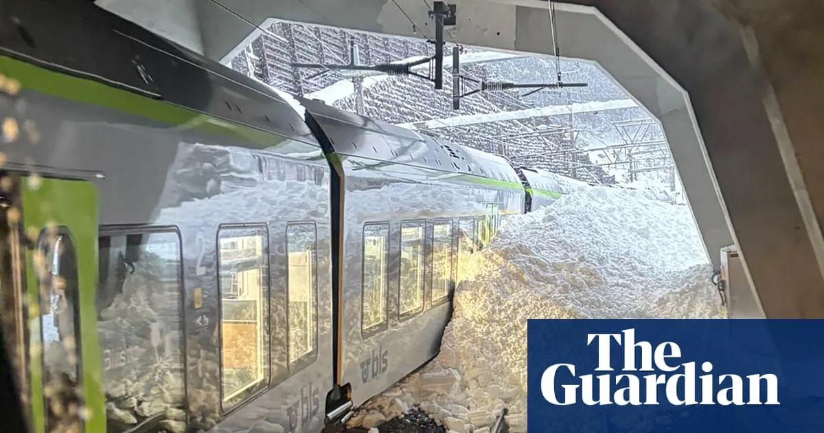 Train Derailed by Avalanche in Swiss Alps as Deadly Snowslides Continue