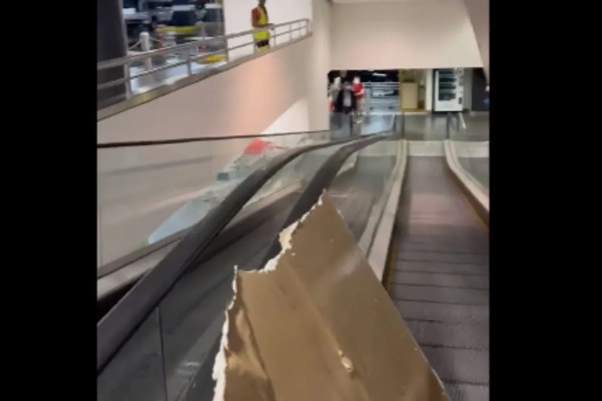 Sydney Shopping Centre Ceiling Collapses as Storm Lashes City