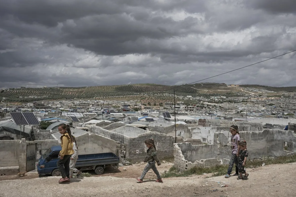 Cash-Strapped Syrians in Tent Camps Struggle to Return Home After Assad