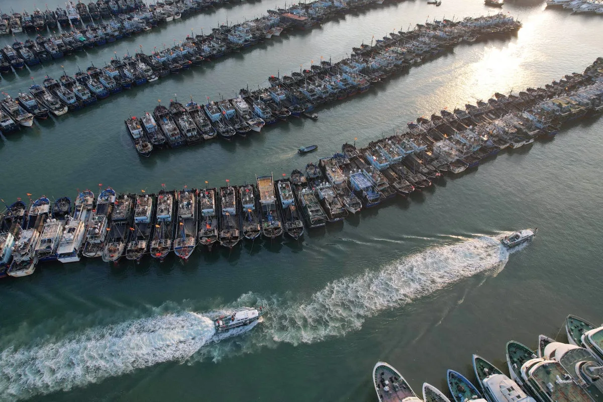 Taiwan Sounds Alarm Over Chinese Fishing Fleet Formations