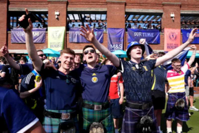 Tartan Army Celebrates Scotland's First World Cup Match in 28 Years
