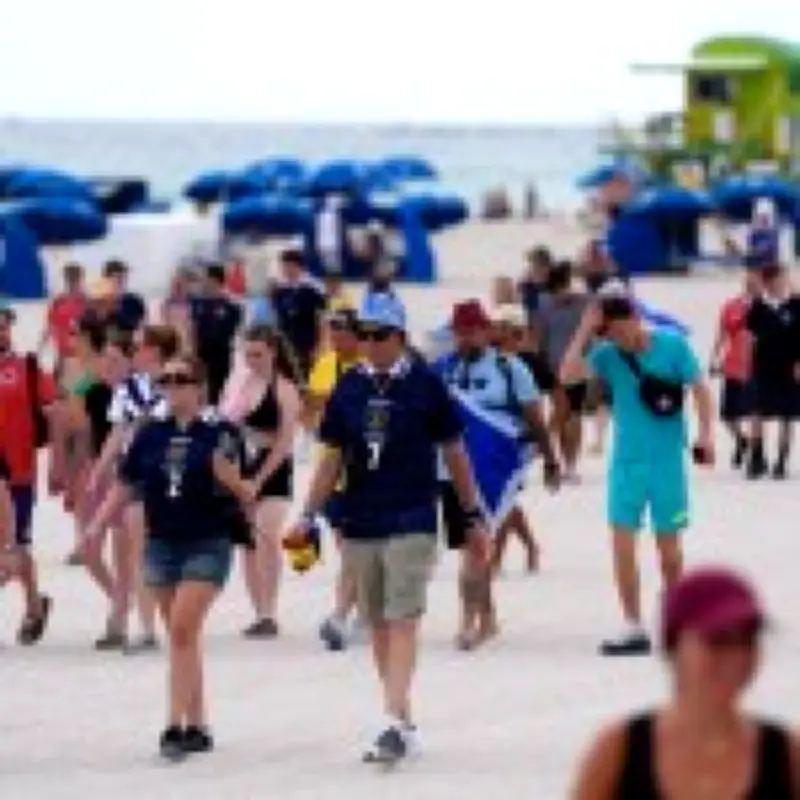 Tartan Army Takes Over Miami with Traffic Cones and Bar Takeovers Ahead of Brazil Clash