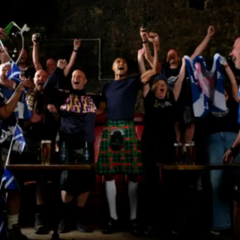 Tartan Army's Hampden Roar Transformed into Unique Soundwave Kilt