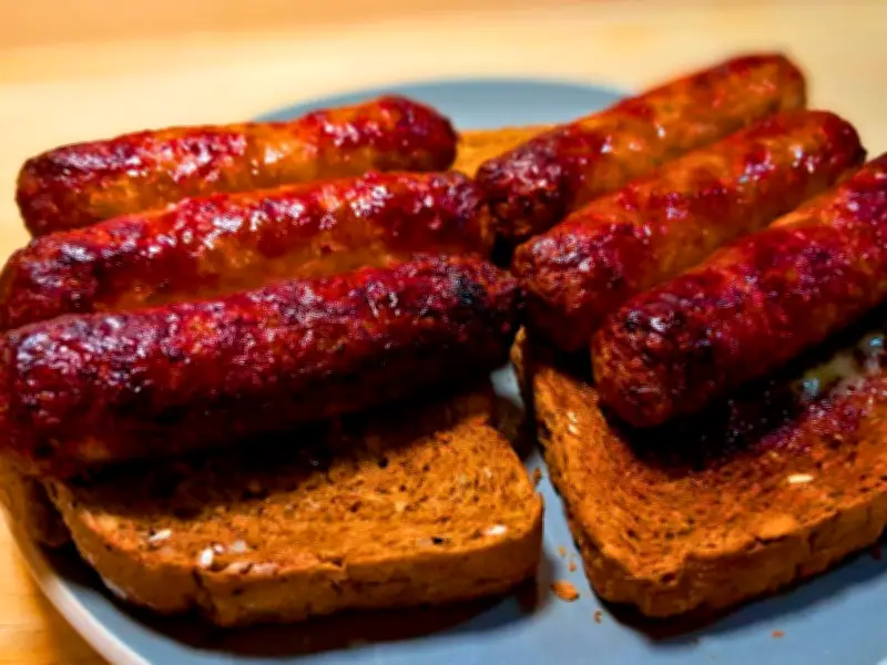 Tastier Sausages Without Oil Using Chicken Stock Cubes