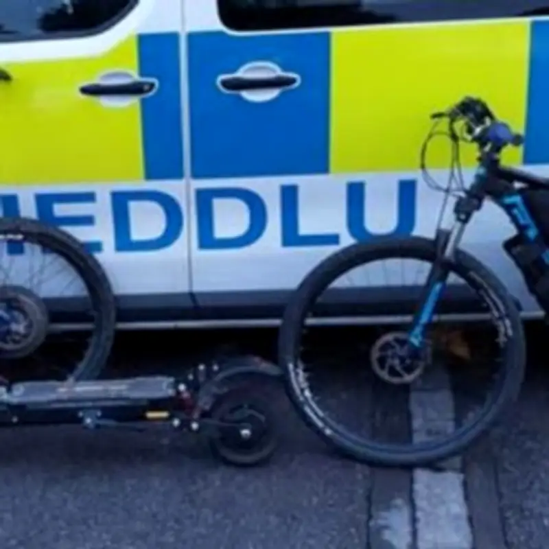 Teen Arrested as Police Crack Down on E-Bike Misuse in Cardiff