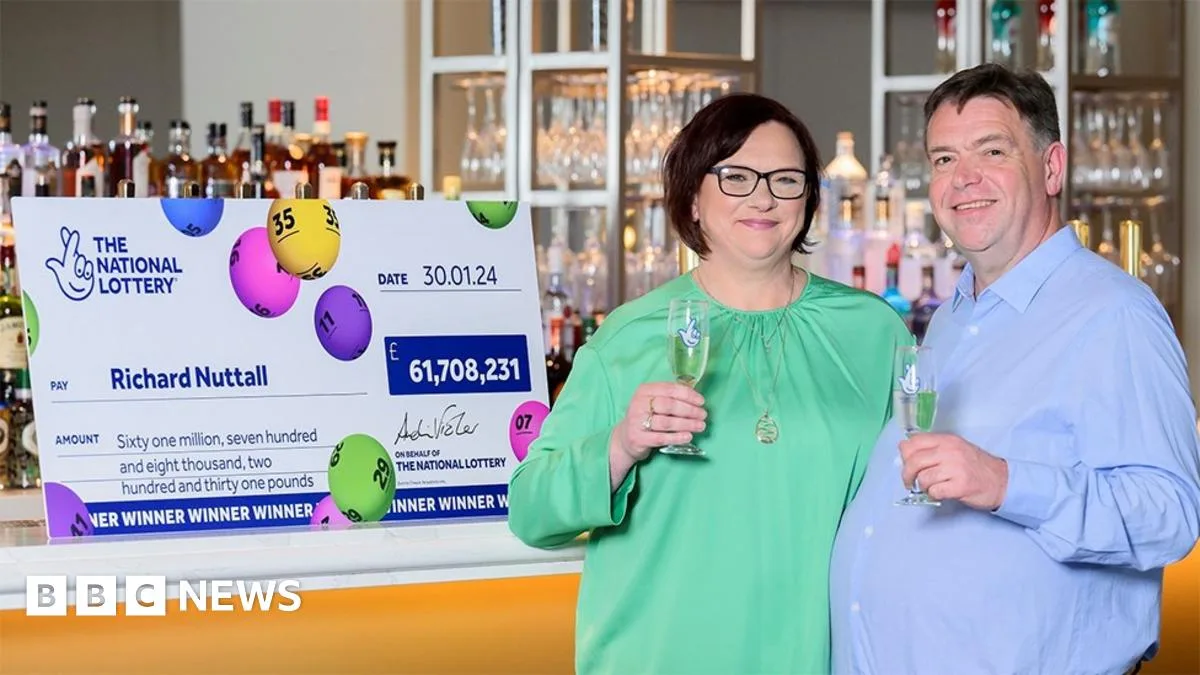 Lancashire Couple Win £61m EuroMillions Jackpot, Initially Thought It Was £2.60