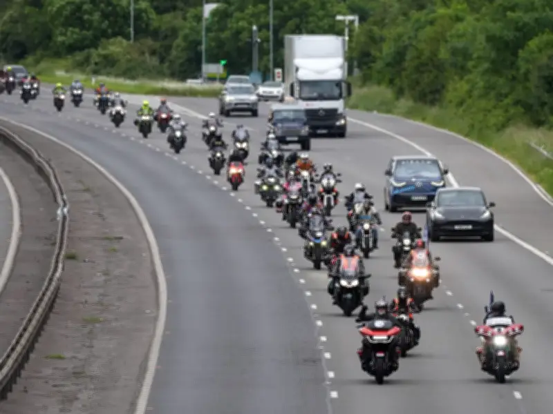 Tens of Thousands of Bikers Ride 300 Miles for Dave Day Tribute