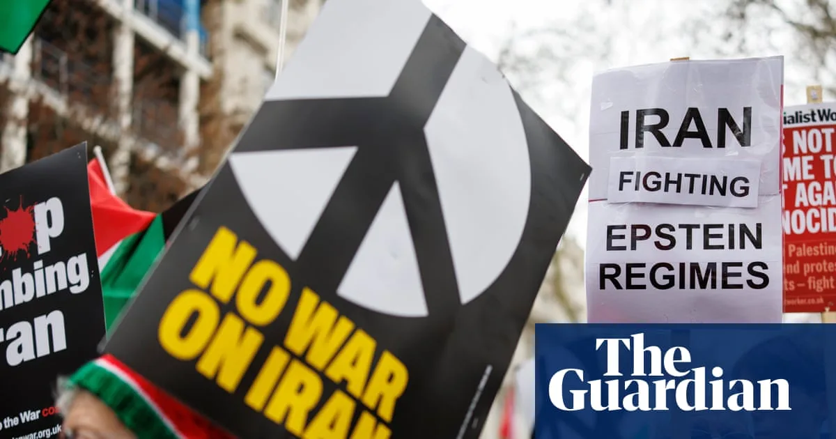 Thousands March on US Embassy in London to Protest Strikes on Iran