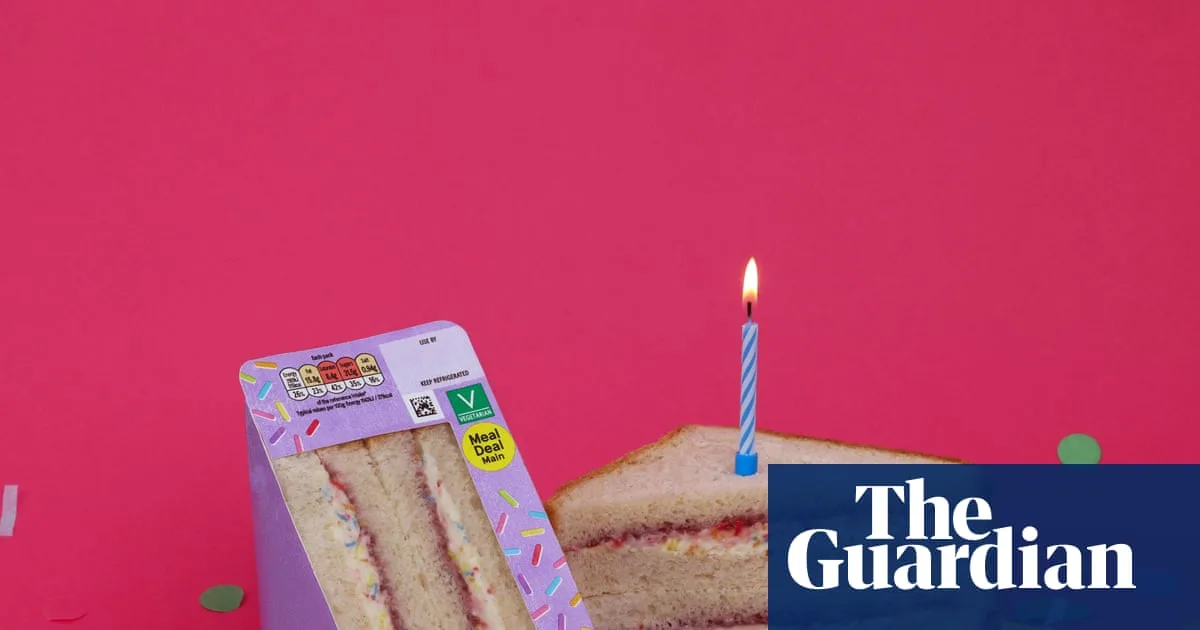 Tesco's Birthday Cake Sandwich Sparks Debate