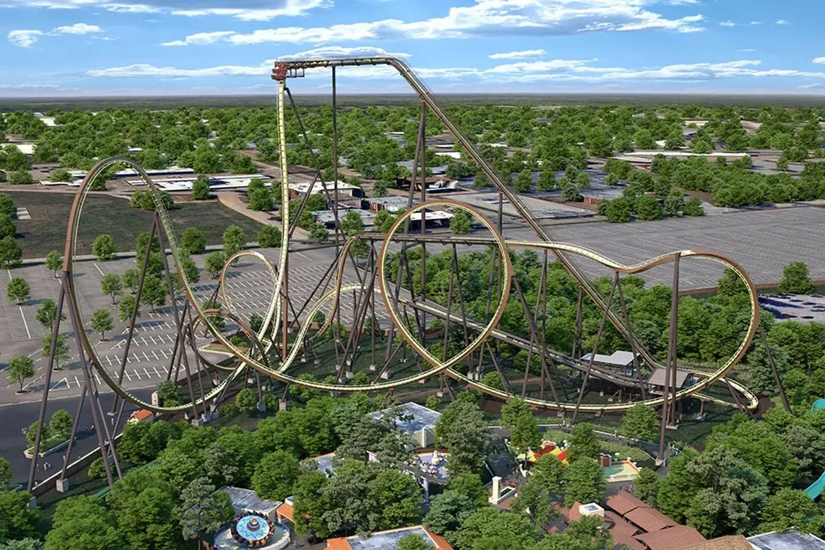Texas Six Flags to Debut Record-Breaking Dive Coaster