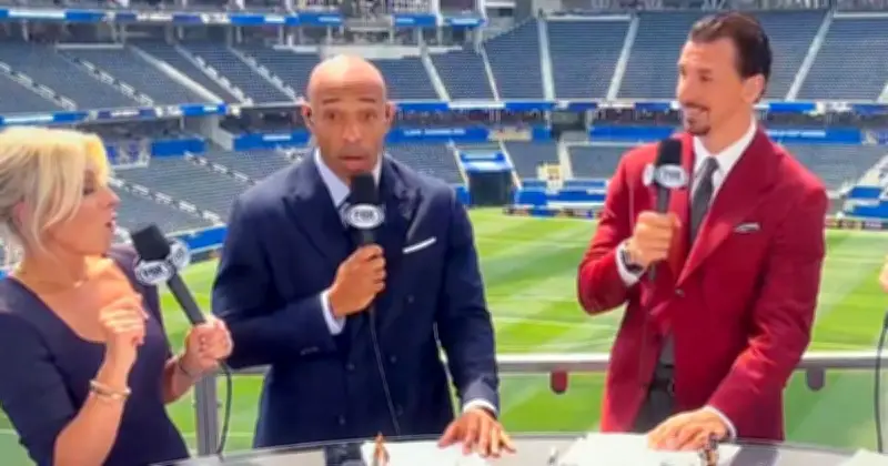 Thierry Henry Stunned as Alexi Lalas Drops X-Rated Bomb Live on Fox World Cup Coverage