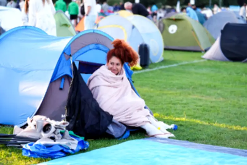 Thousands Queue for Wimbledon First Day with Ball Games and Birthdays