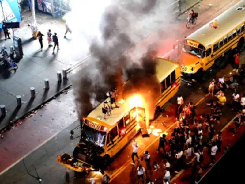 Thousands Trapped in Subway During New York Knicks NBA Parade Chaos