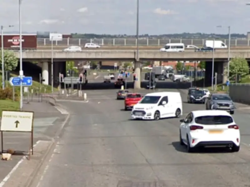Three Armed Men Hunted After Car Rammed Off M74 in Glasgow Attack