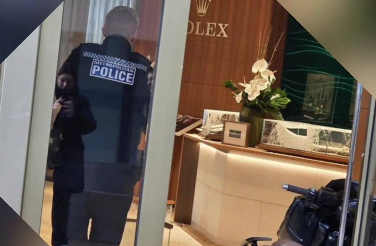 Three Charged Over Armed Knightsbridge Rolex Robbery