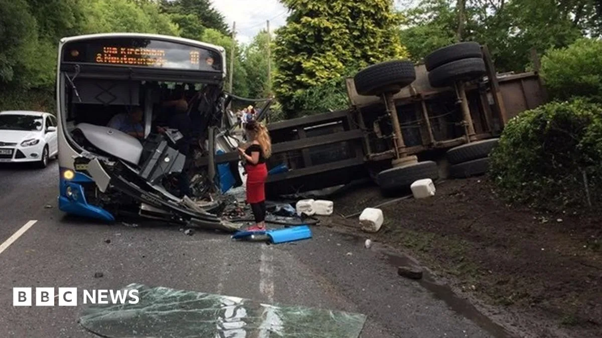 Three Injured In A92 Tractor Motorbike Crash Near Aberdeen