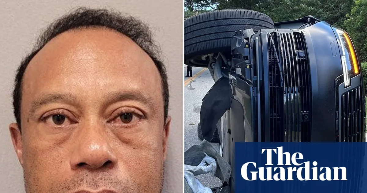 Tiger Woods Arrested After Florida Car Crash, Released on Bail