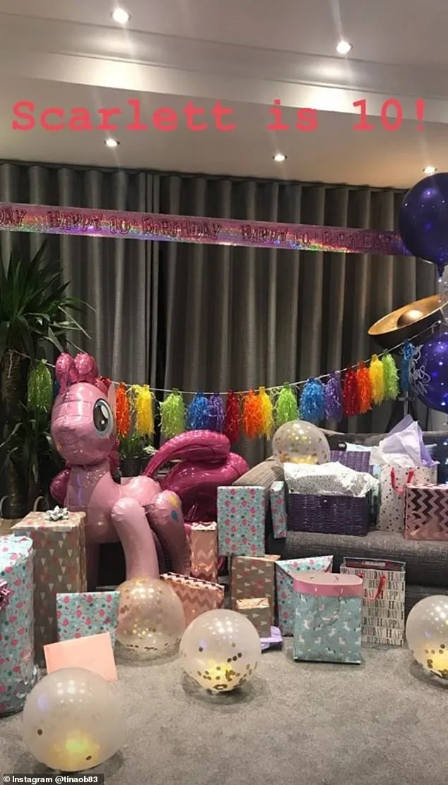 Tina O'Brien Throws Unicorn-Themed Party for Daughter Scarlett's 10th Birthday