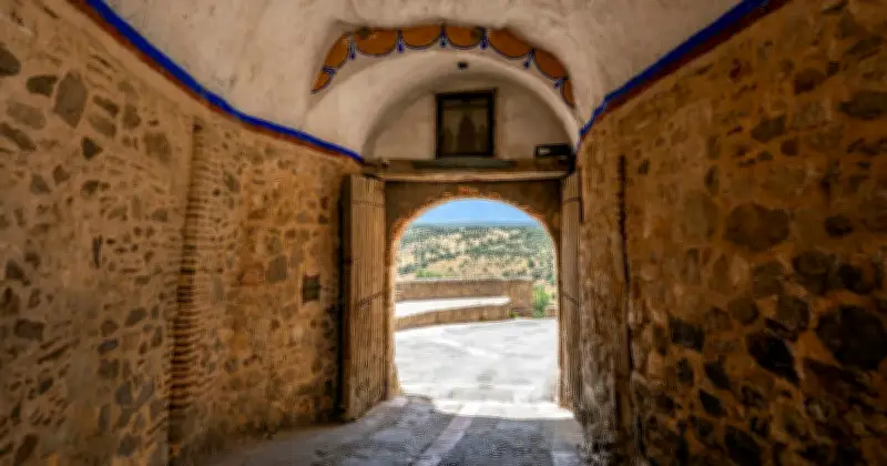 Tiny Medieval Town Hidden Behind a Single Wooden Door in Spain