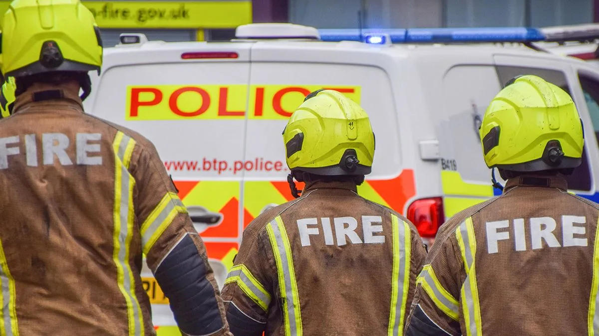 Tolworth Fire: 60 Firefighters Tackle Blaze at Mid-Terraced House
