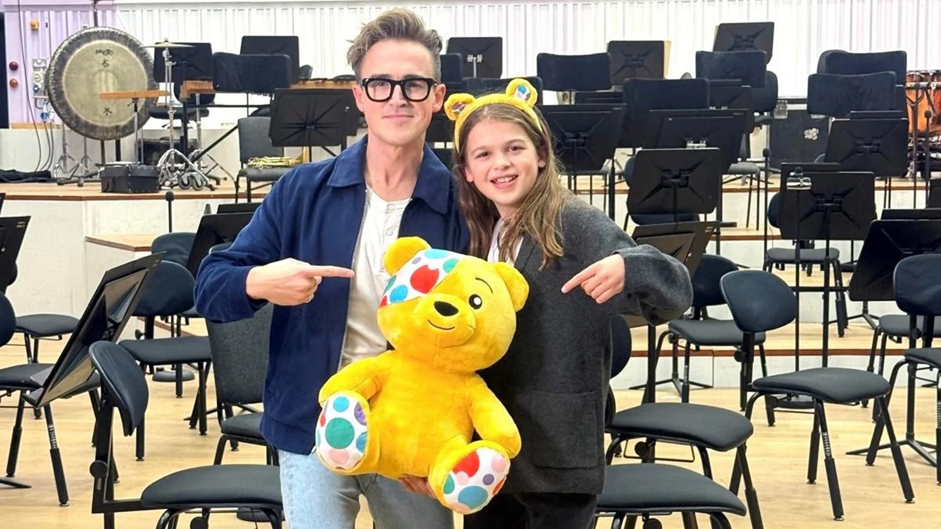 Tom Fletcher and Son Buzz to Perform Together for BBC Children in Need