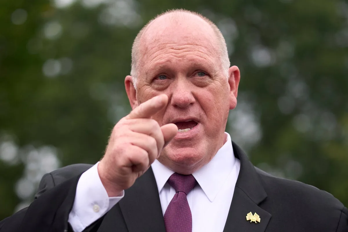 Tom Homan Unaware of 'Speedway Slammer' Name for Indiana Migrant Detention Centre