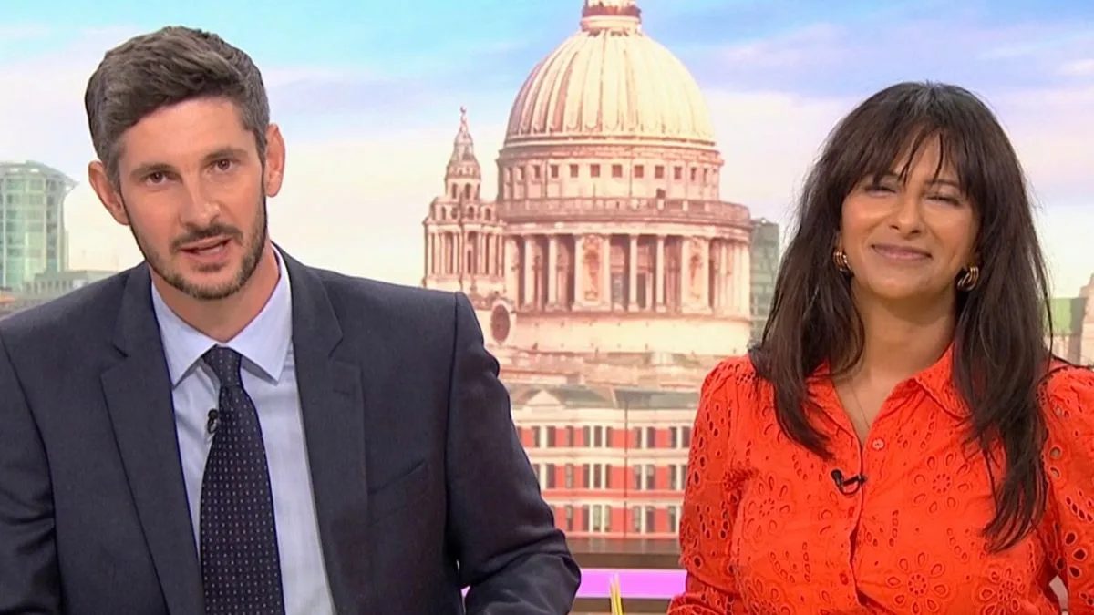 Tom Swarbrick Impresses in GMB Hosting Debut Alongside Ranvir Singh