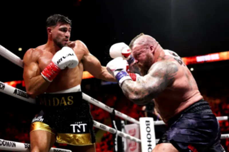 Tommy Fury Beats Eddie Hall by Majority Decision in Bizarre Exhibition