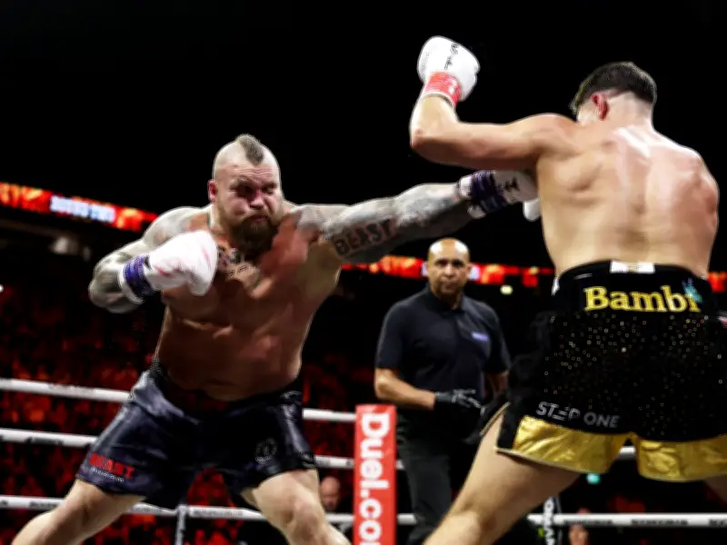 Tommy Fury Outpoints Eddie Hall in Crossover Boxing Bout, Fans Boo