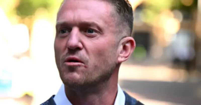 Tommy Robinson Detained at Heathrow Airport Claims He Is a Terrorist Again