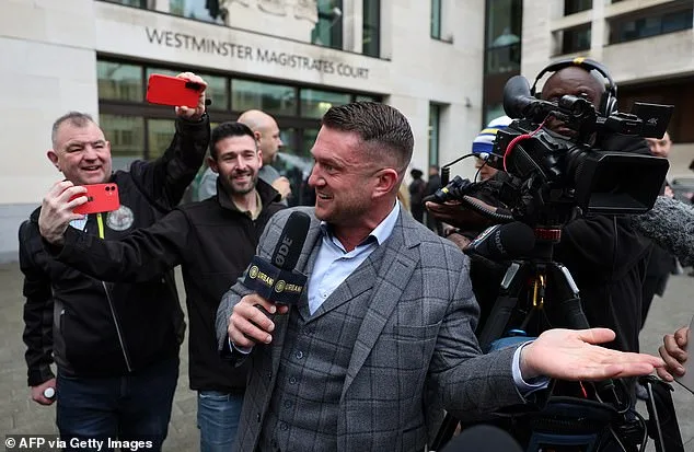 Tommy Robinson in Court Over Refusal to Leave Anti-Semitism March