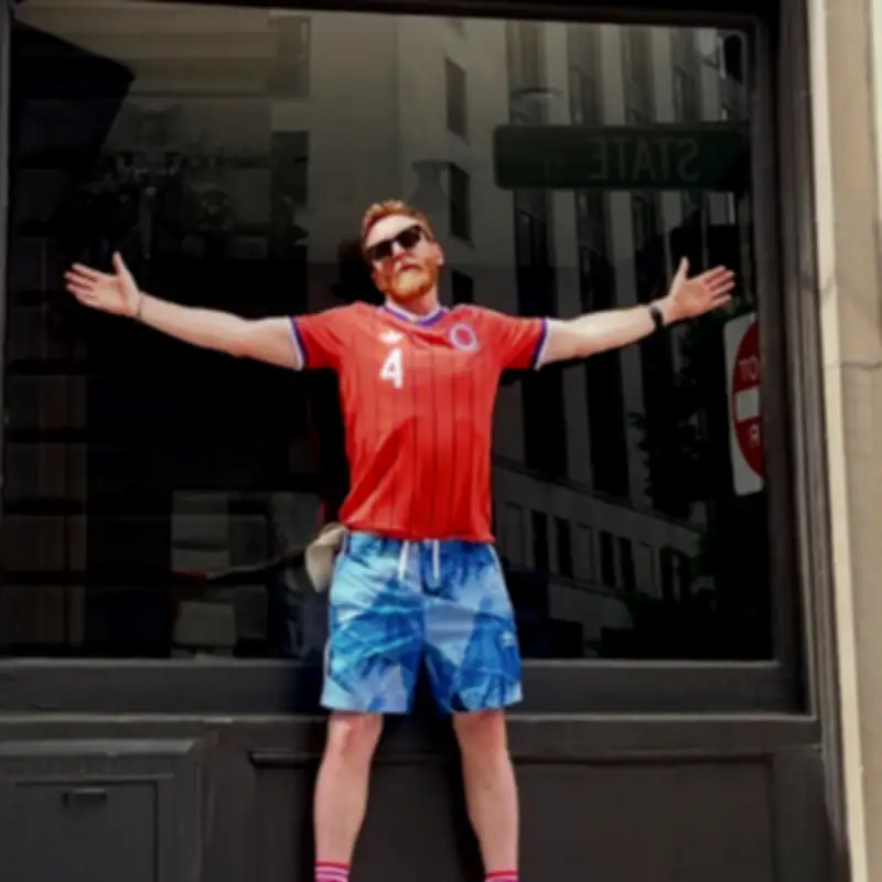 Tony Curran's Epic Fall During World Cup Celebrations Goes Viral