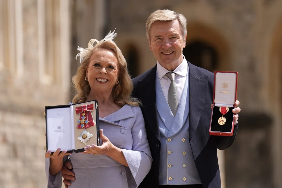 Torvill and Dean Honoured by King at Windsor Castle