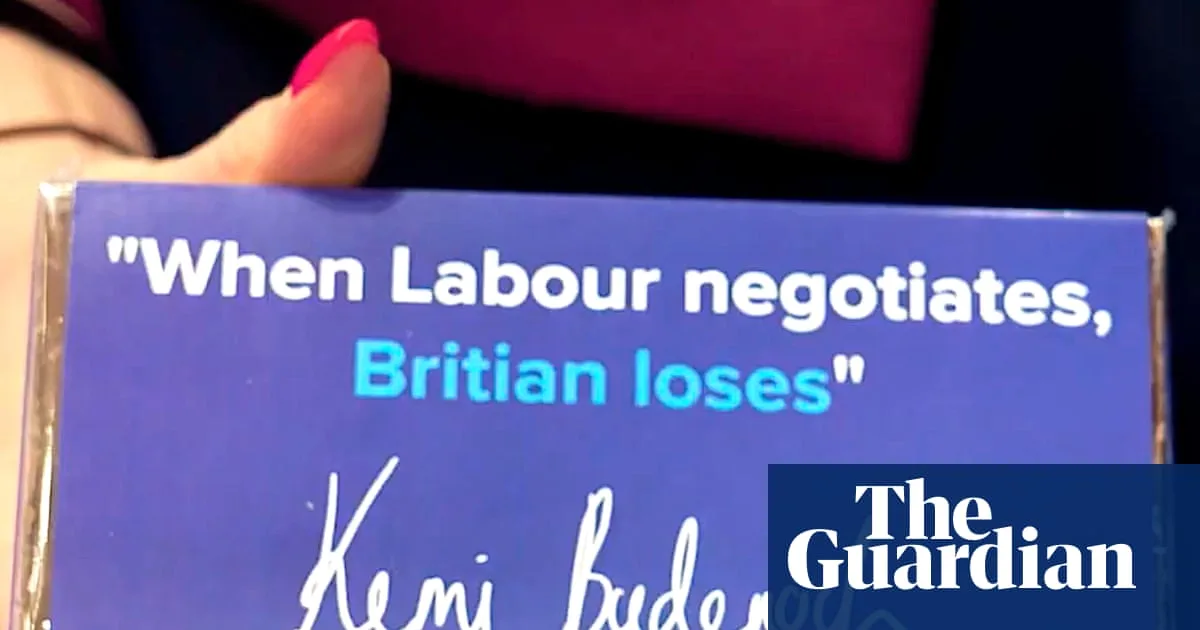 Tory Conference Chocolate Bar Misspells Britain