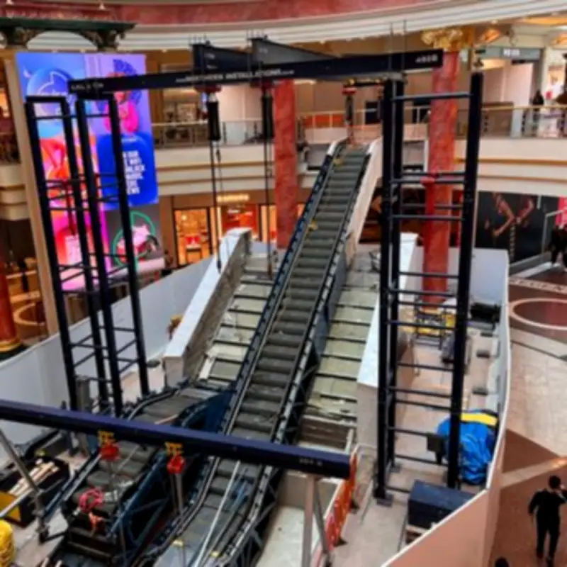 Trafford Centre Dome Gets New Eco-Friendly Escalators